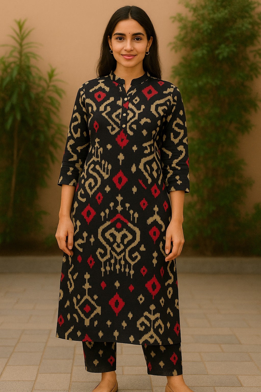 PRINTED RAYON KURTI